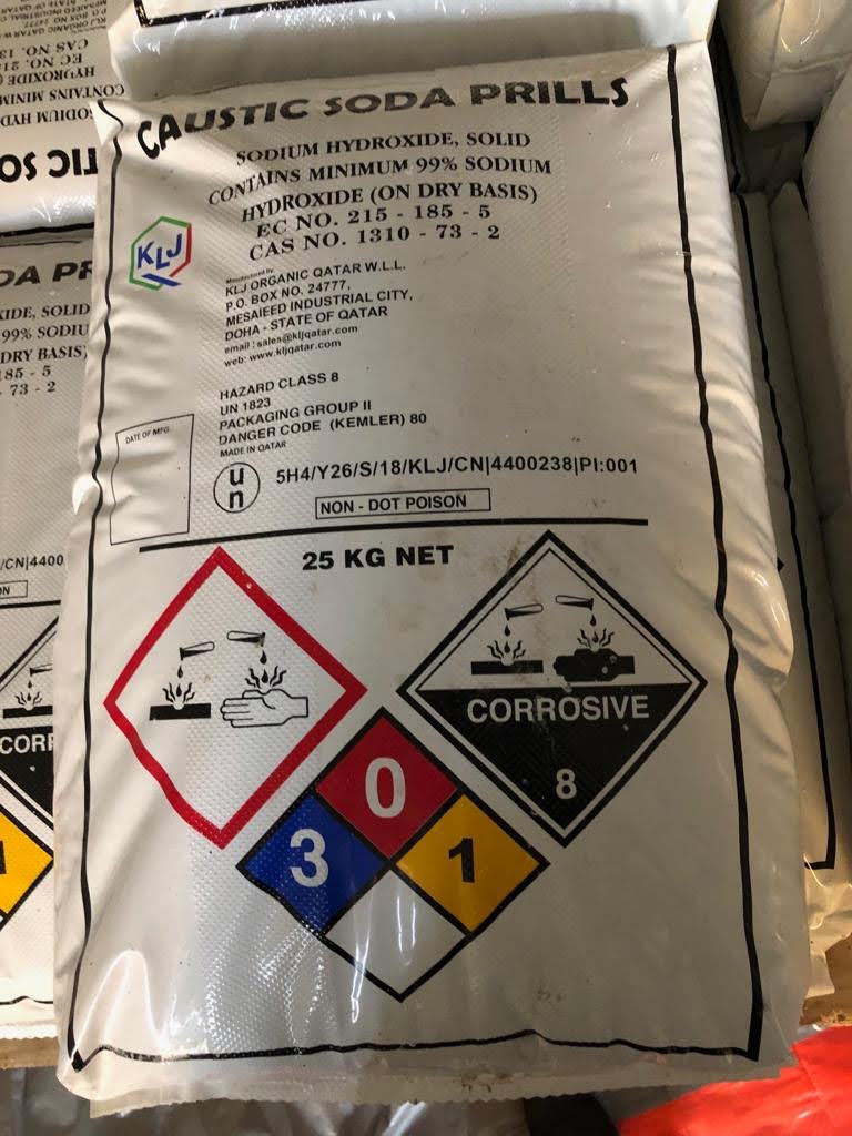 Industrial chemical product photo